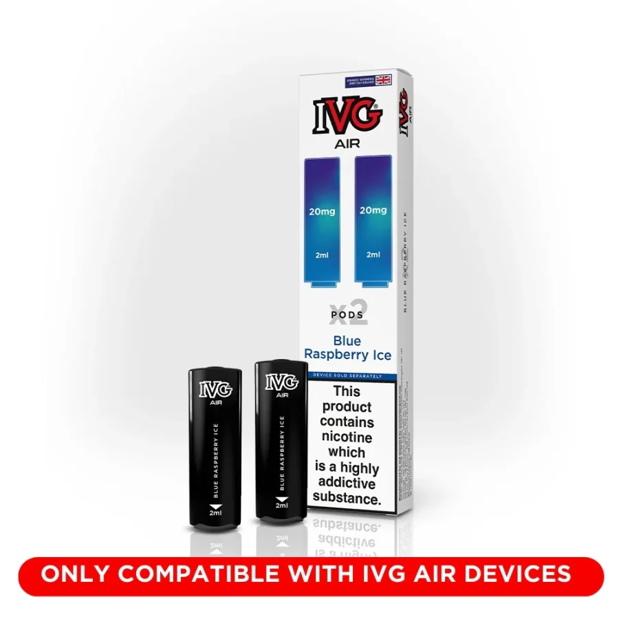 IVG Air Pods - Blue Raspberry Ice