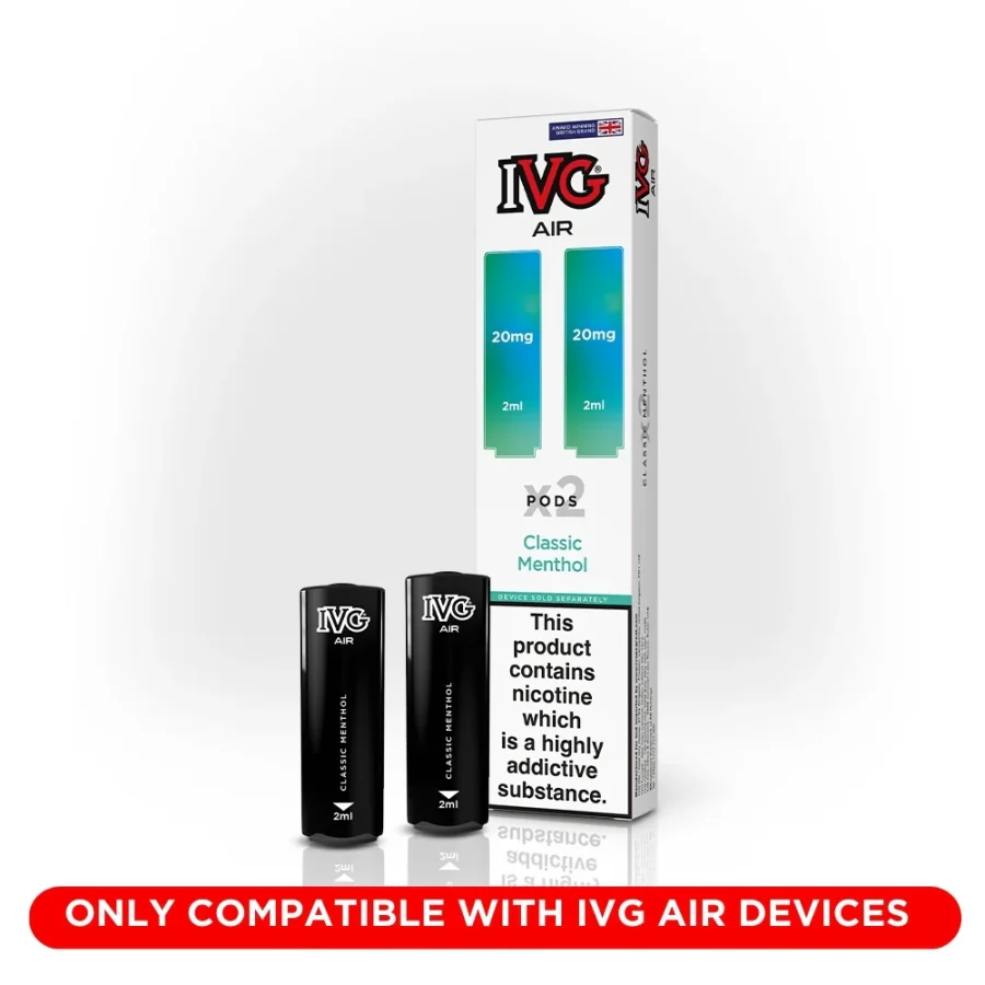 IVG Air Pods - Classic Menthol